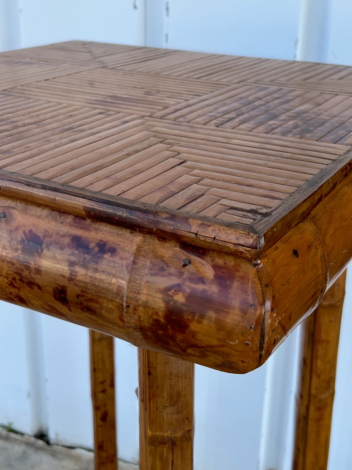 Bamboo Bar Height Table